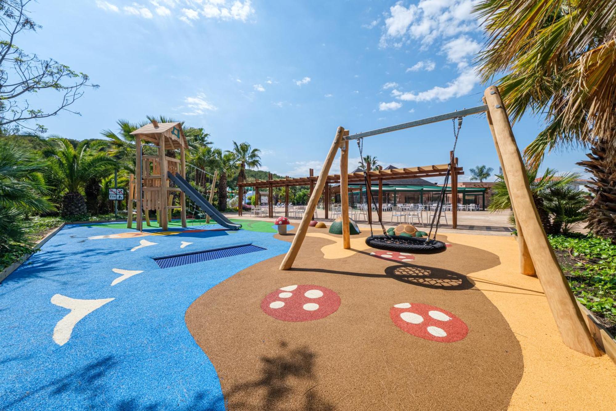 Camping Estival Torre De La Mora Tamarit Eksteriør bilde