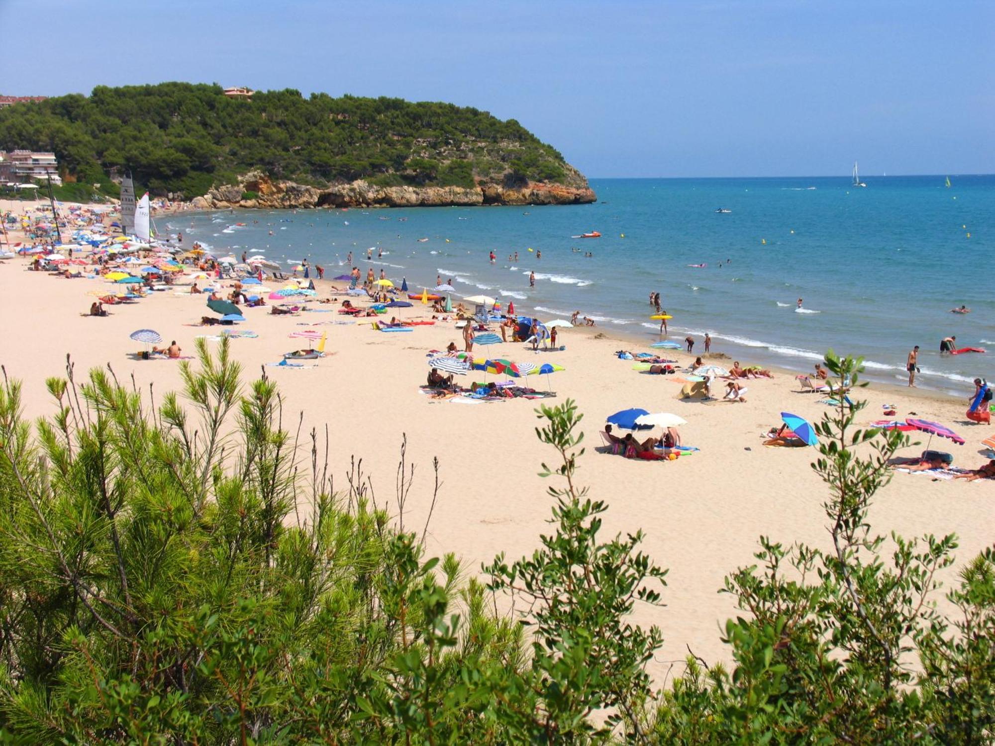 Camping Estival Torre De La Mora Tamarit Eksteriør bilde