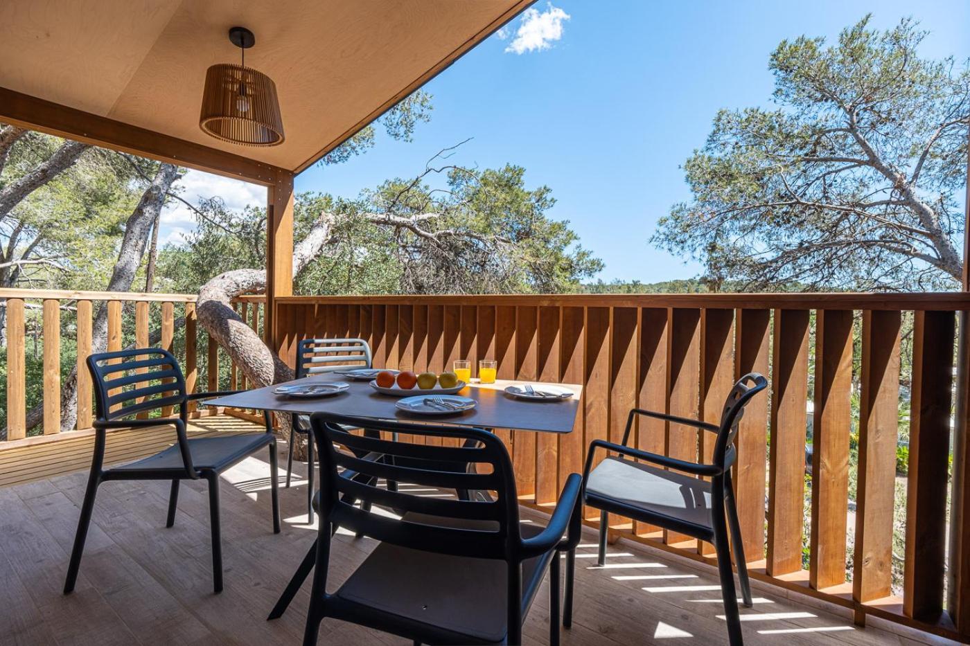 Camping Estival Torre De La Mora Tamarit Eksteriør bilde
