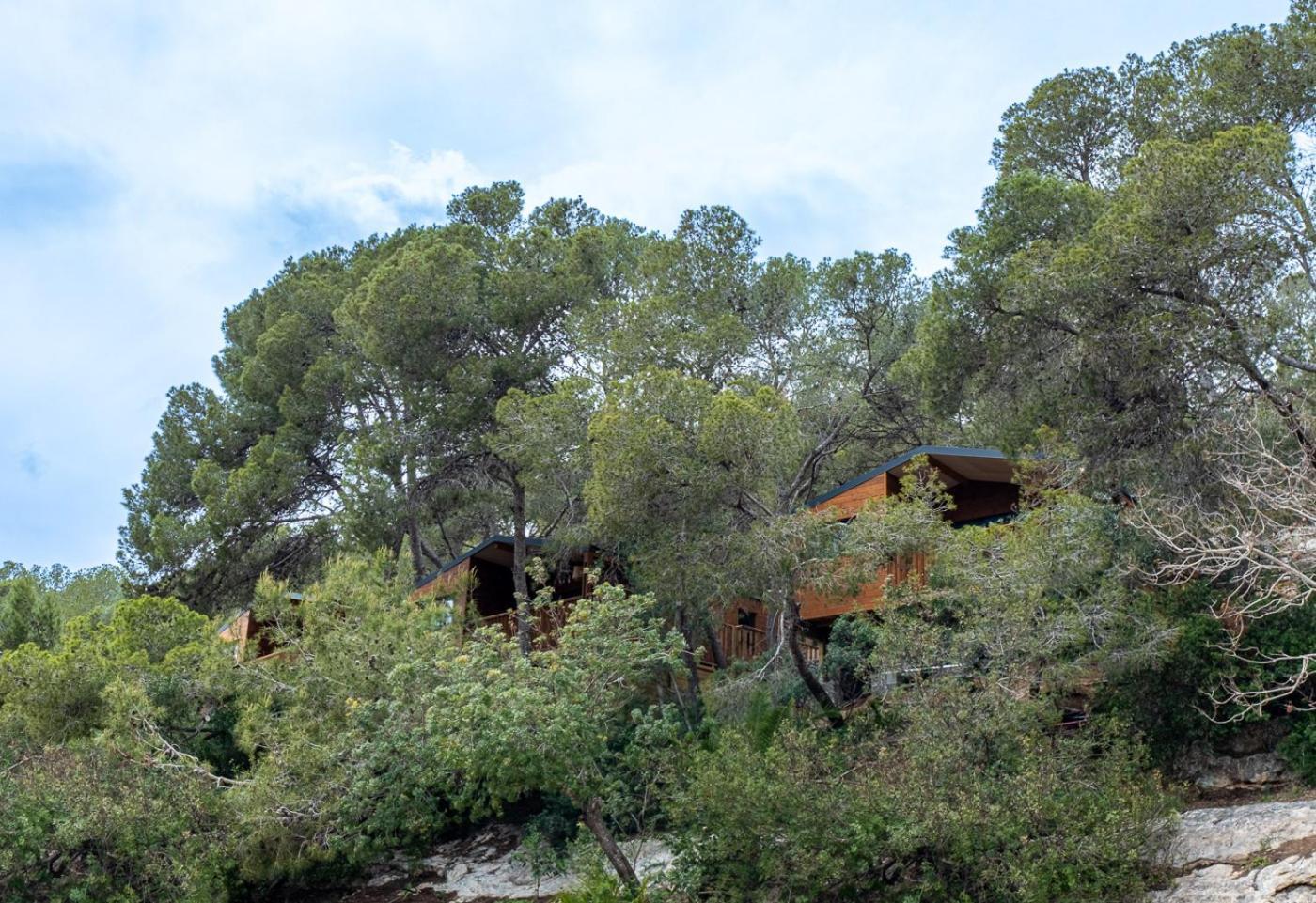 Camping Estival Torre De La Mora Tamarit Eksteriør bilde