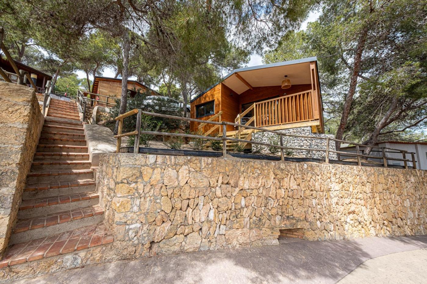 Camping Estival Torre De La Mora Tamarit Eksteriør bilde