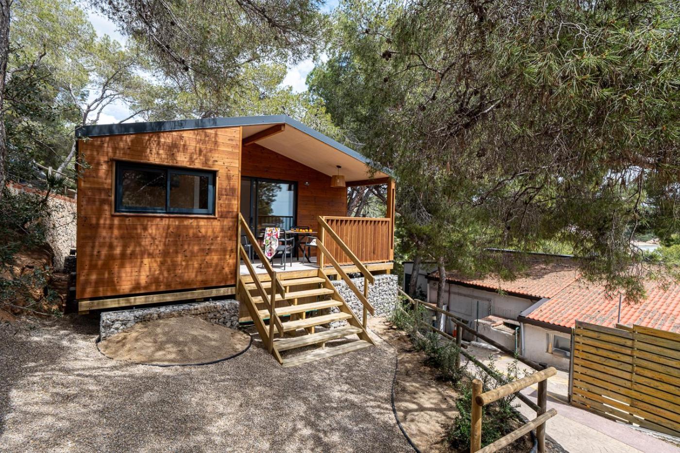 Camping Estival Torre De La Mora Tamarit Eksteriør bilde
