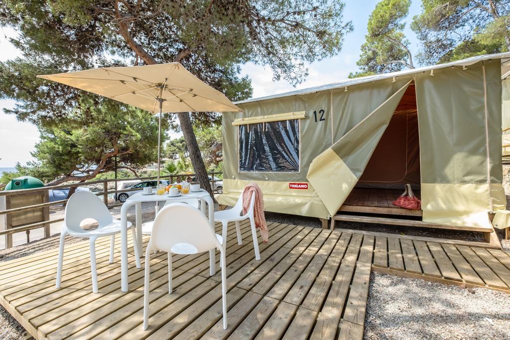 Camping Estival Torre De La Mora Tamarit Eksteriør bilde