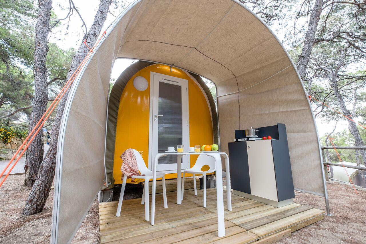 Camping Estival Torre De La Mora Tamarit Eksteriør bilde